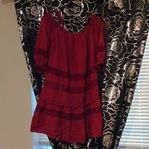 Red/maroon dress